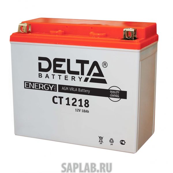 Купить DELTA 1058754289734 Аккумулятор мотоциклетный Delta CT1218