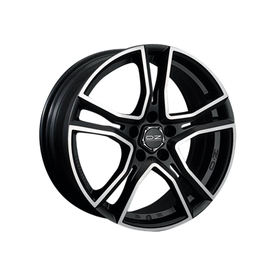 Купить Oz WHS056769 Adrenalina 17/8 ET35 Matt black + diamond cut