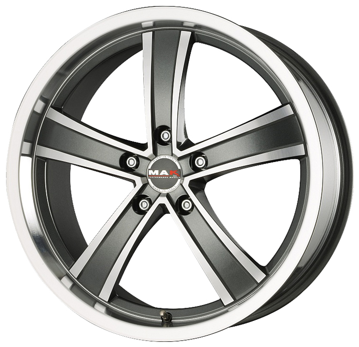 Купить Mak WHS058979 Chrono 19/8,5 ET40 Gun metallic - mirror face